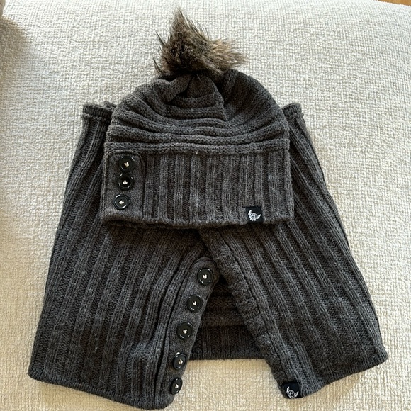 Accessories - Infinity Scarf and Pom Pom Hat